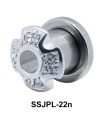 Multiple Rhinestone Plugs and Tunnels JPL-22n